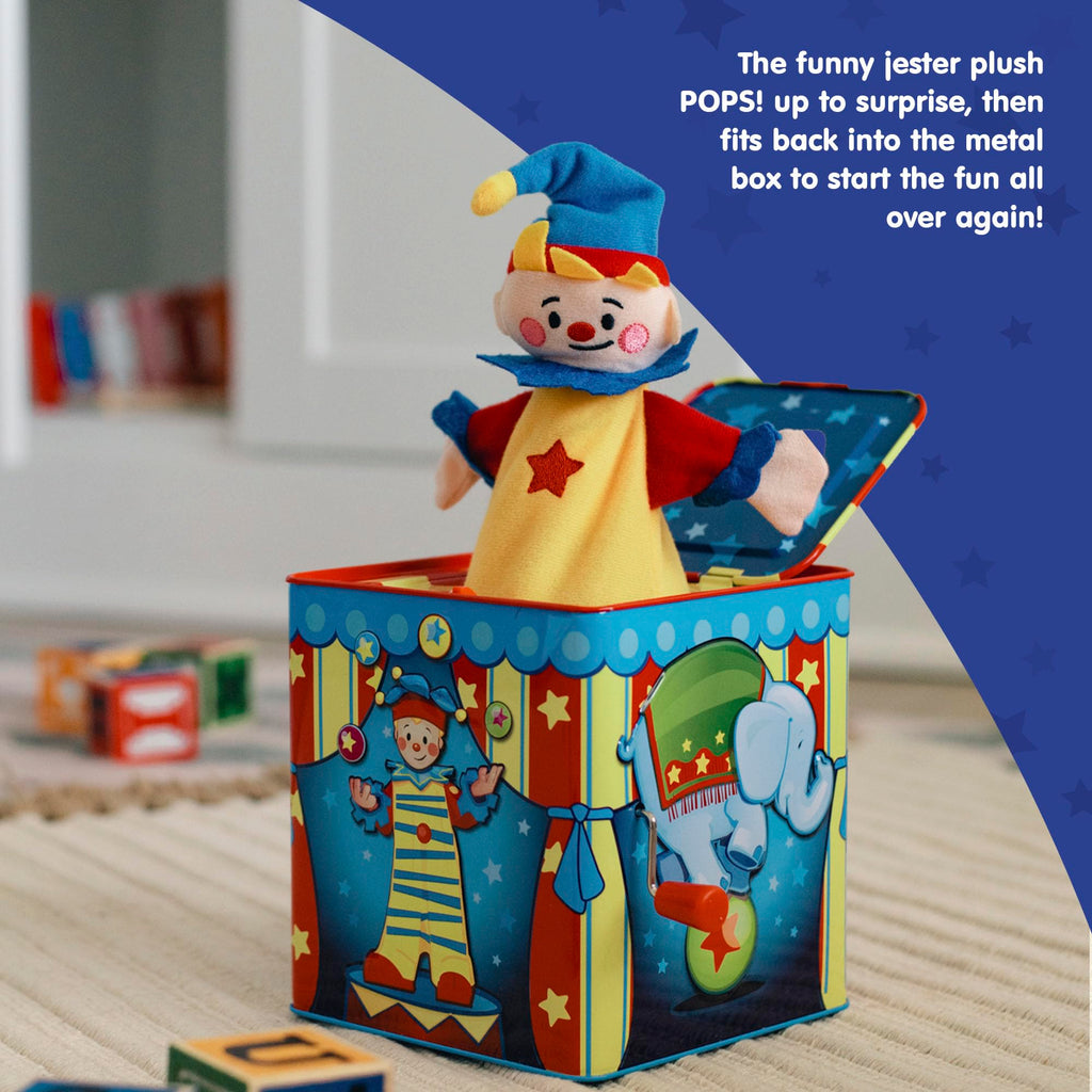 Silly Circus Jack in the Box Musical Toy B747