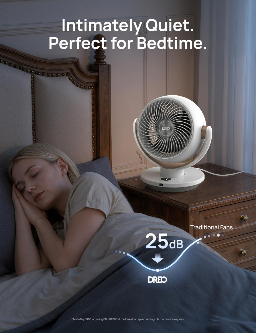 11 Inch Desk Air Circulator Fan with Remote M4481