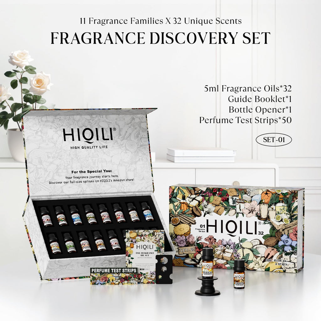 100ML Lavender Essential Oil & 5ML*32 Fragrance Oil Set G644157