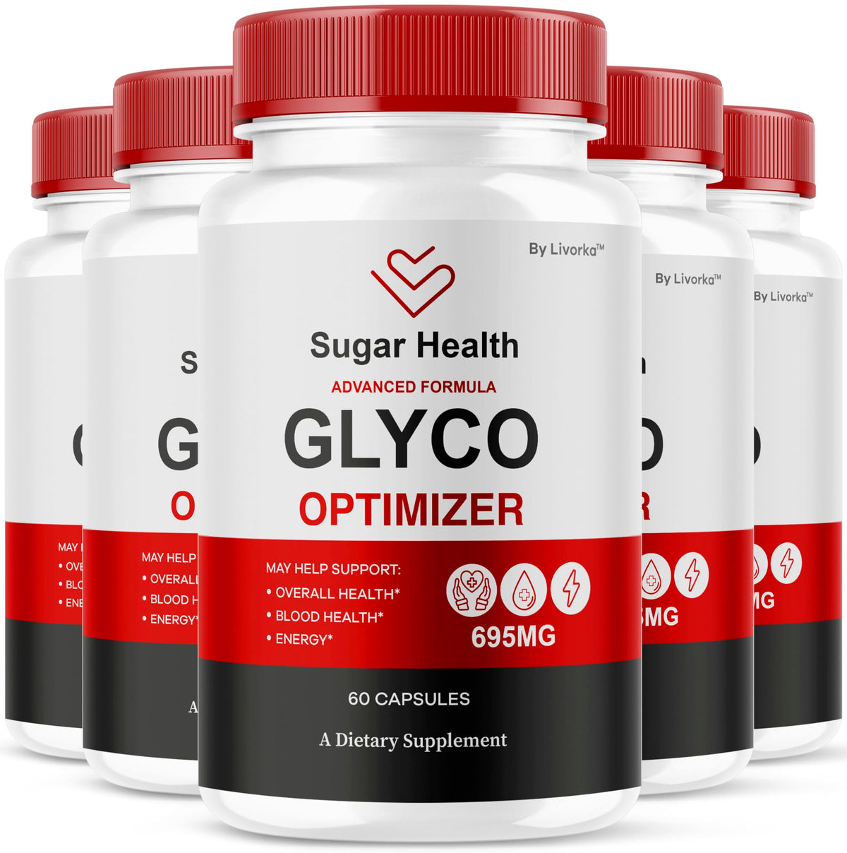 All Natural Supplement Pills, 300 Capsules Q8457