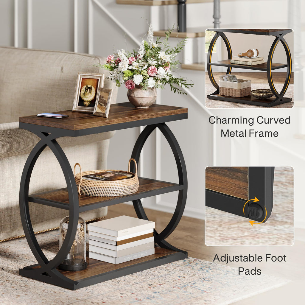 3-Tier Narrow End Table O59281