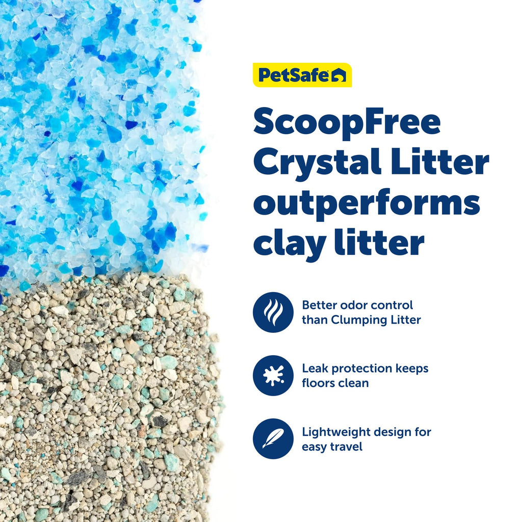 Disposable Litter Box, Fresh Scent, 4.3Lb Bag G277