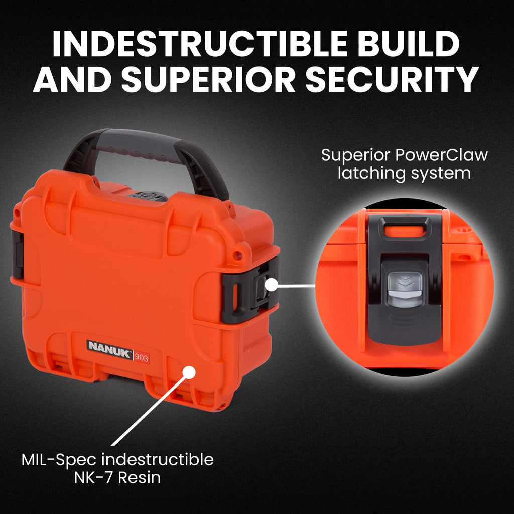 Orange Waterproof Hard Case I33951