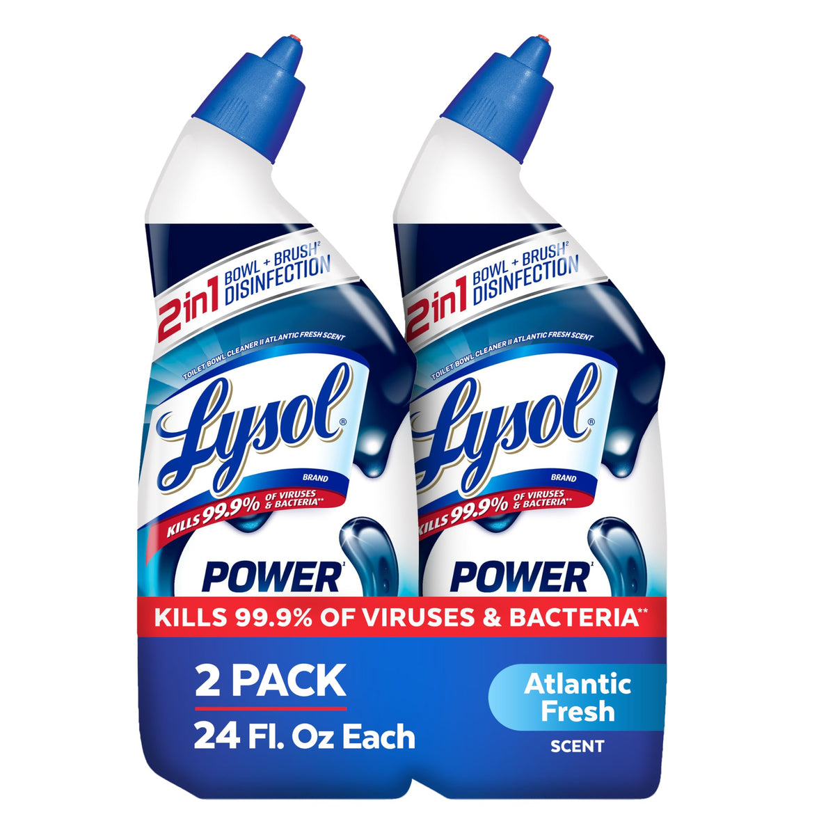 Toilet Bowl Cleaner Clinging Gel 24 oz 2 Pack Z62385
