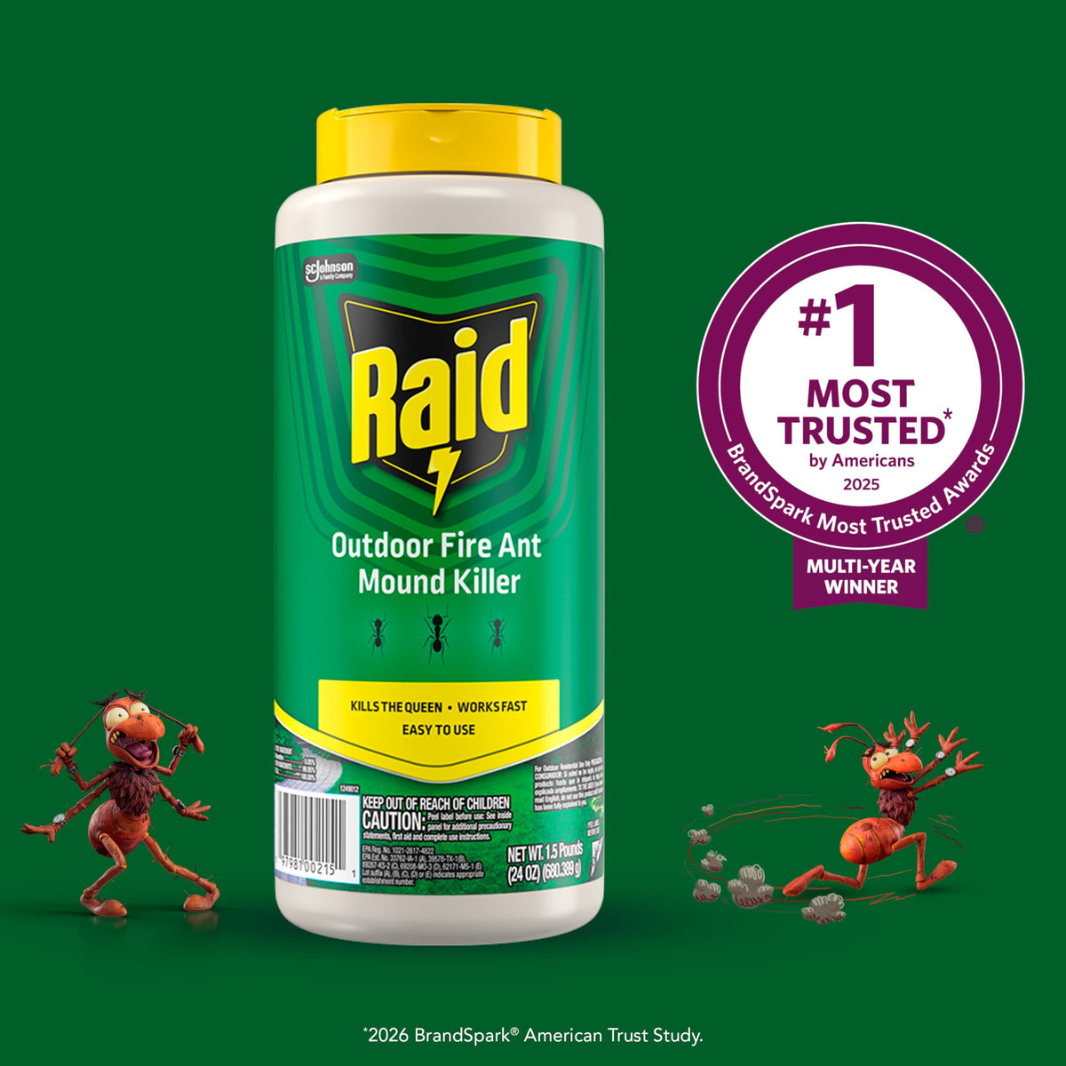 Outdoor Fire Ant Killer Dust 24 oz M218