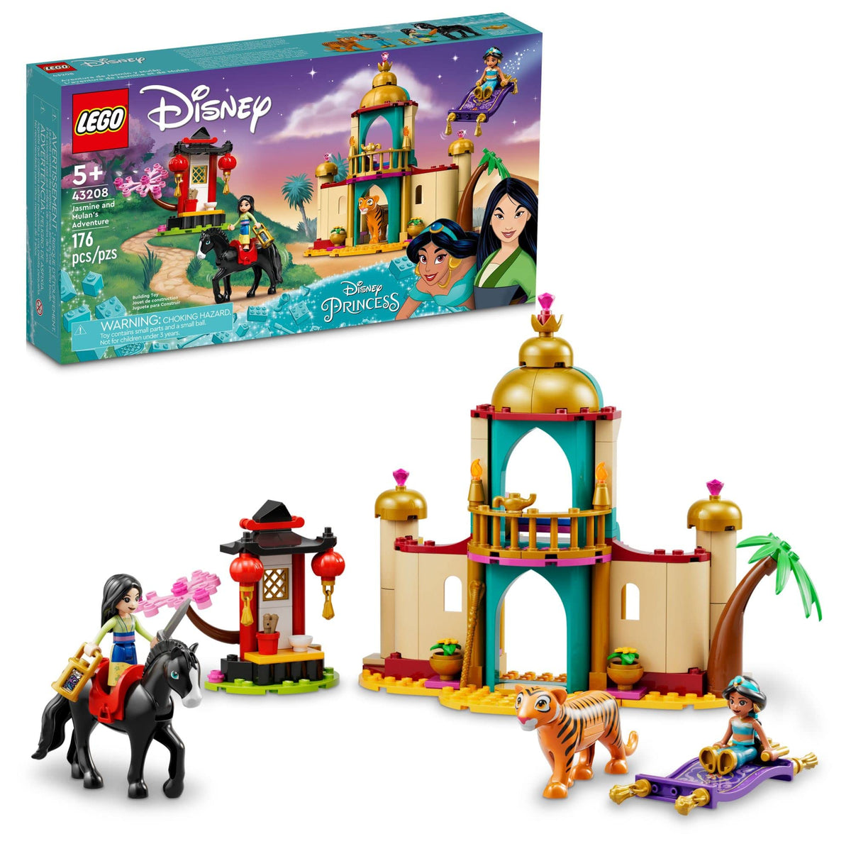 Disney Princess Jasmine and Mulan Palace Set C532261