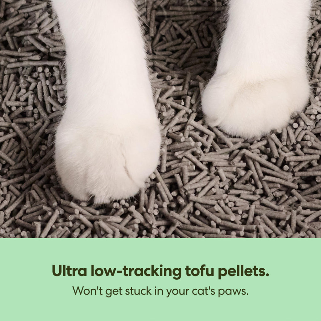 Tofu Cat Litter Clumping Flushable Unscented 9.25lbs 2Bags Z5924