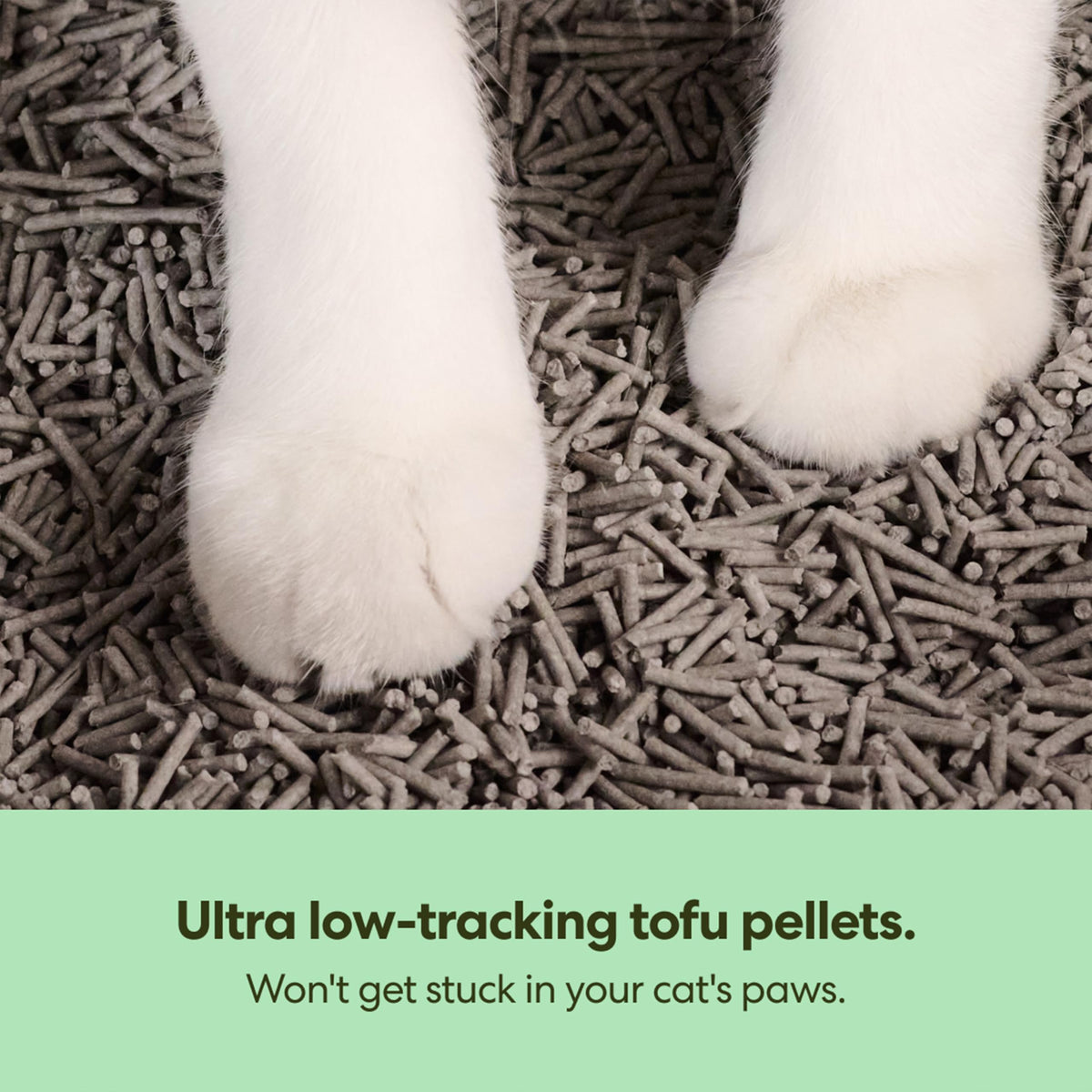 Tofu Cat Litter Clumping Flushable Unscented 9.25lbs 2Bags Z5924