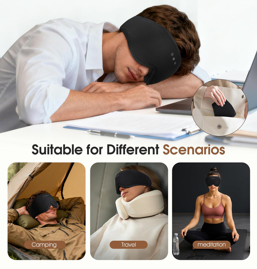 Bamboo Cotton Bluetooth Sleep Mask Z233107