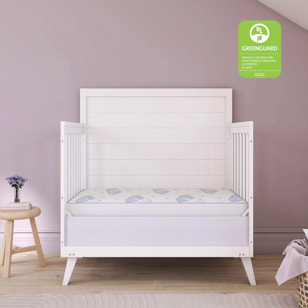2-in-1 Breathable Inner Spring Portable Crib Mattress U42677