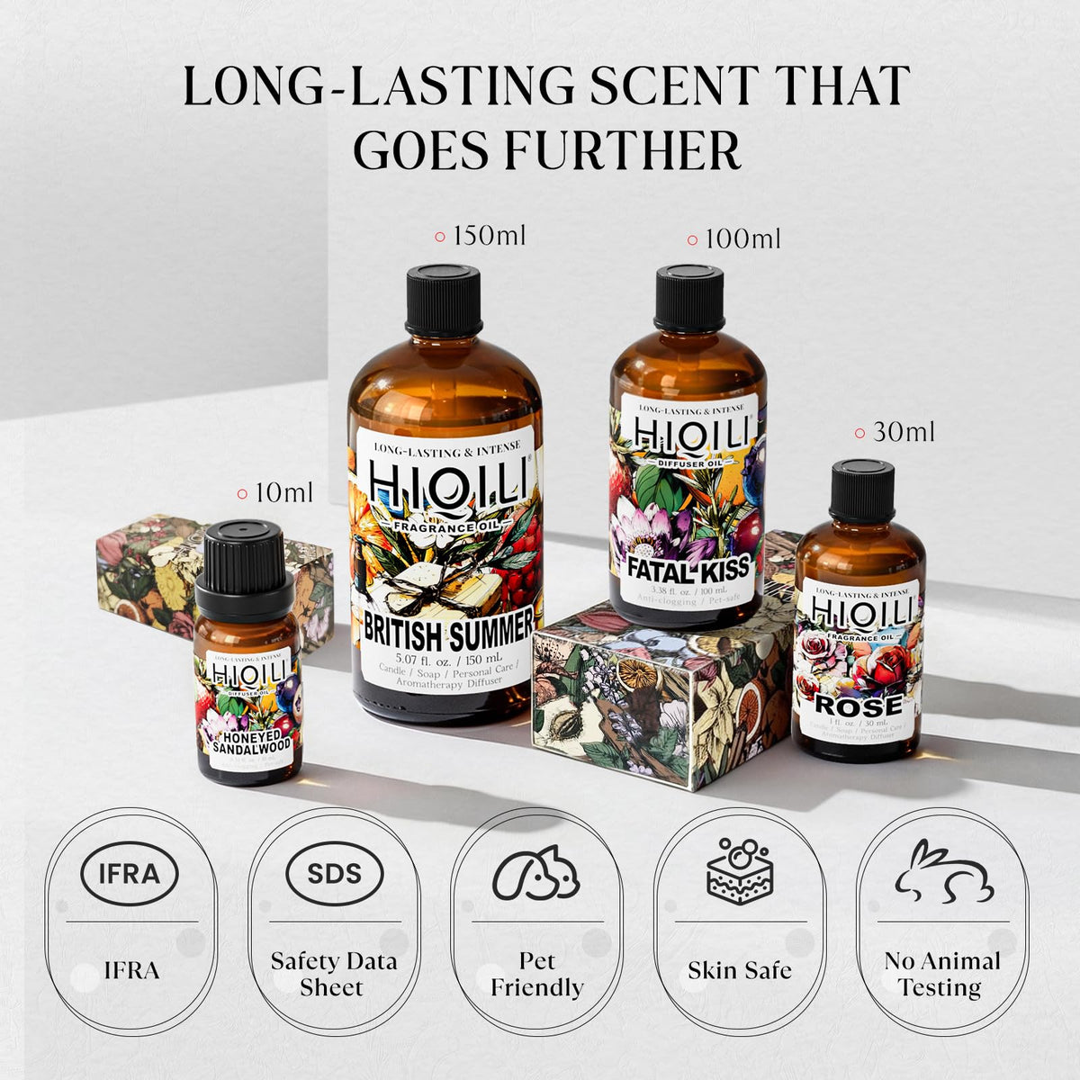 100ML Lavender Essential Oil & 5ML*32 Fragrance Oil Set G644157