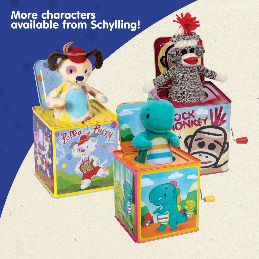 Silly Circus Jack in the Box Musical Toy B747