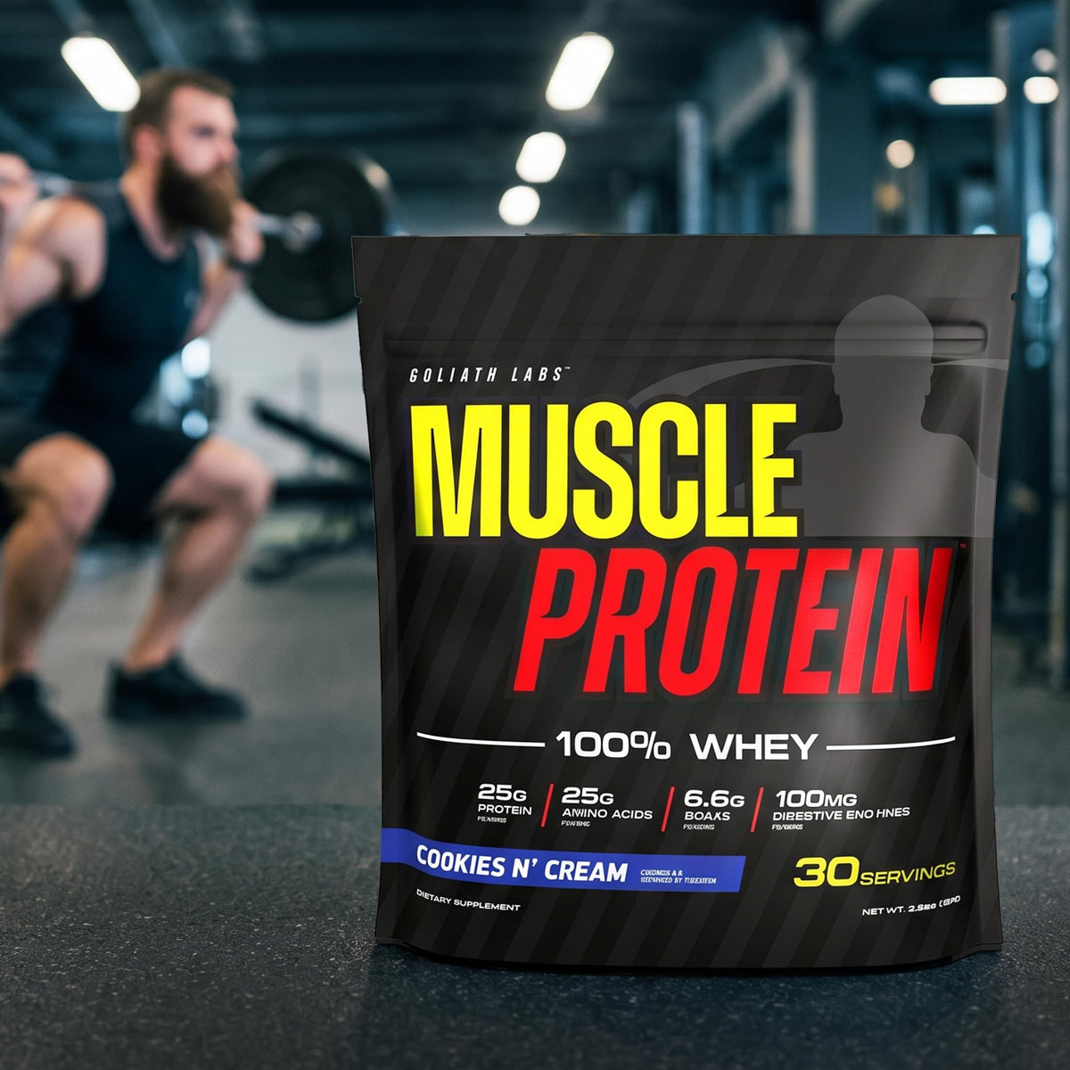 Whey Protein Powder Strawberry 5 lbs Z419