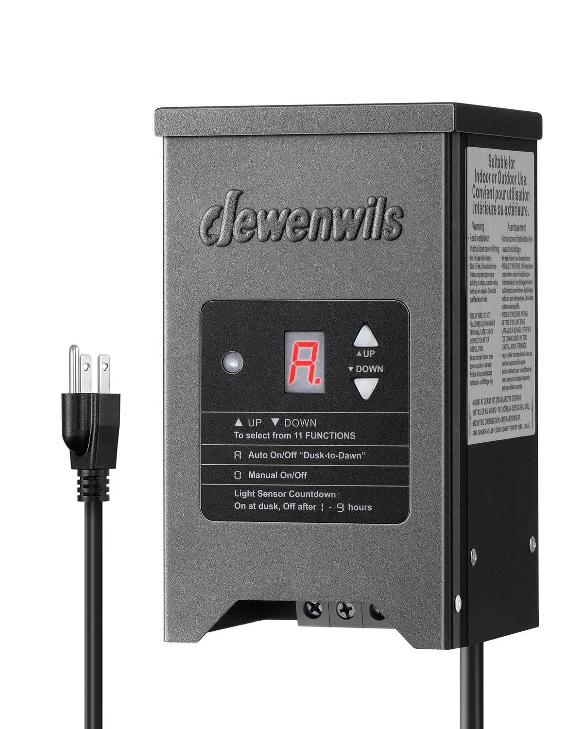200W Weatherproof Low Voltage Landscape Lighting Transformer K58953