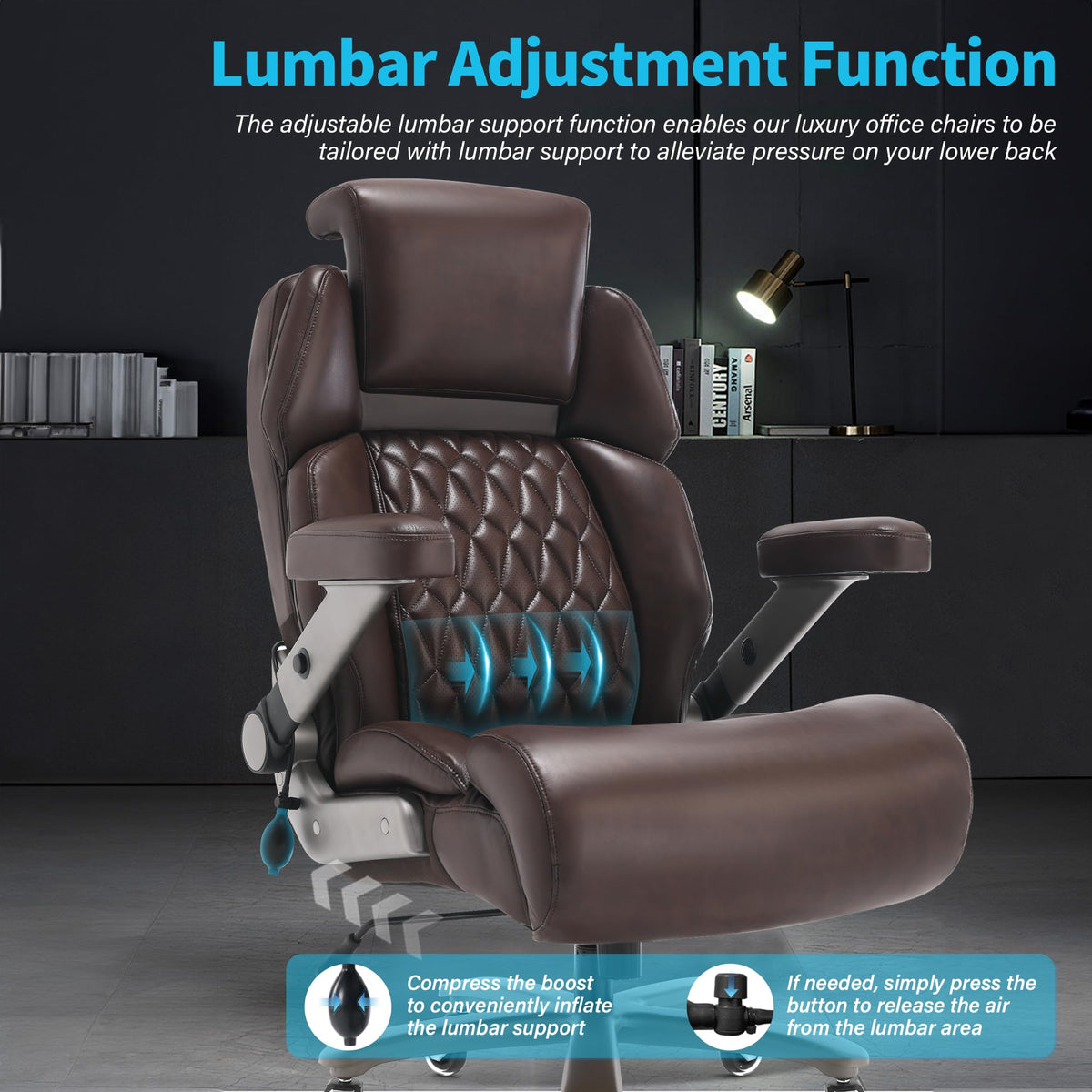 Big and Tall Ergonomic High Back Office Chair M2962