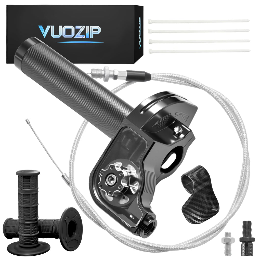 22mm CNC Quick Twist Throttle Kit Aluminum Assembly with Cable B495378