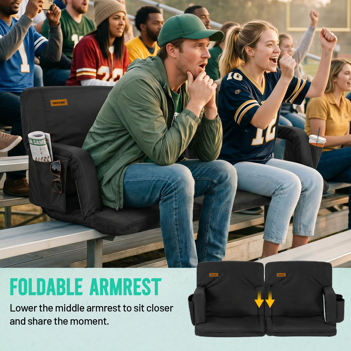 Padded Bleacher Seat Cushion Q4197