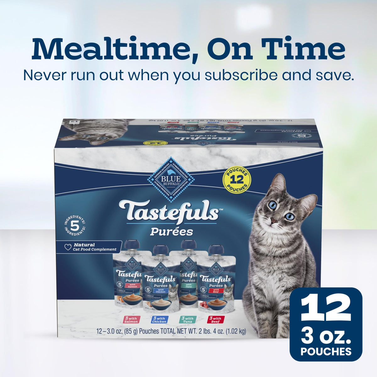 Cat Food Topper, 3 Ounce (Pack of 24) K787469