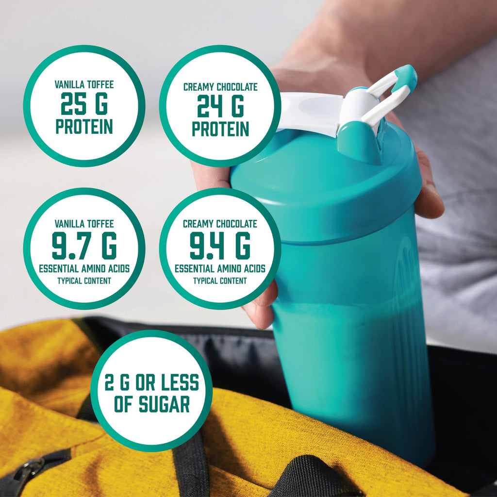 Pea Protein 25 g With BCAAs Vanilla Toffee 2 lbs J13197