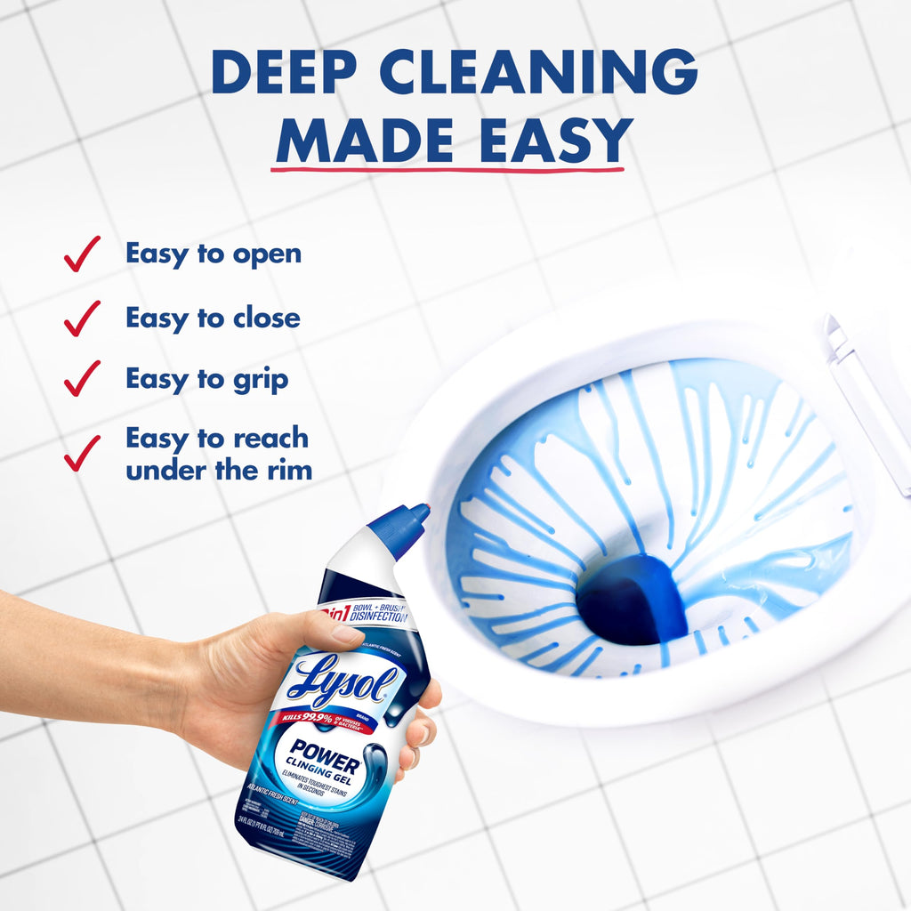 Toilet Bowl Cleaner Clinging Gel 24 oz 2 Pack Z62385