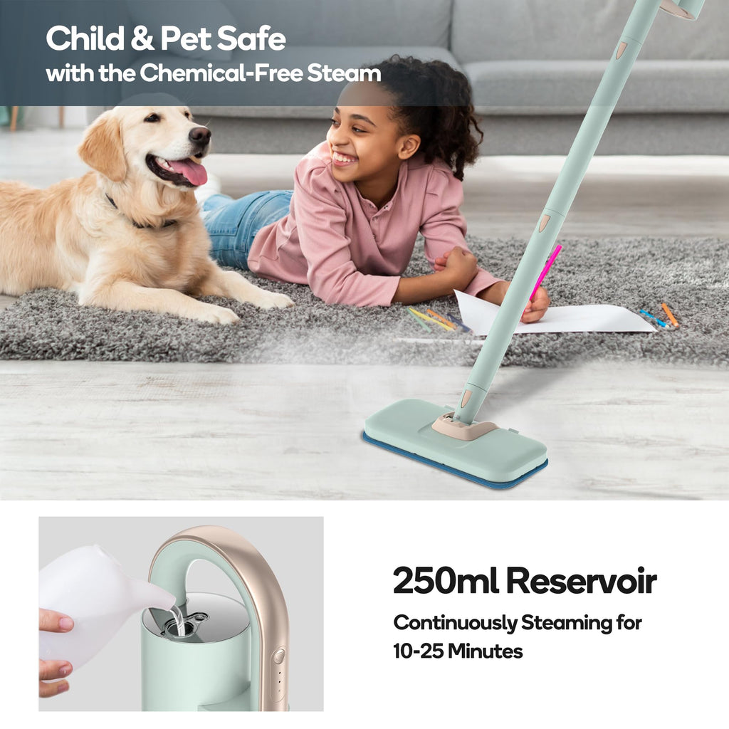 1200W Steam Mop & Handheld Cleaner W867956