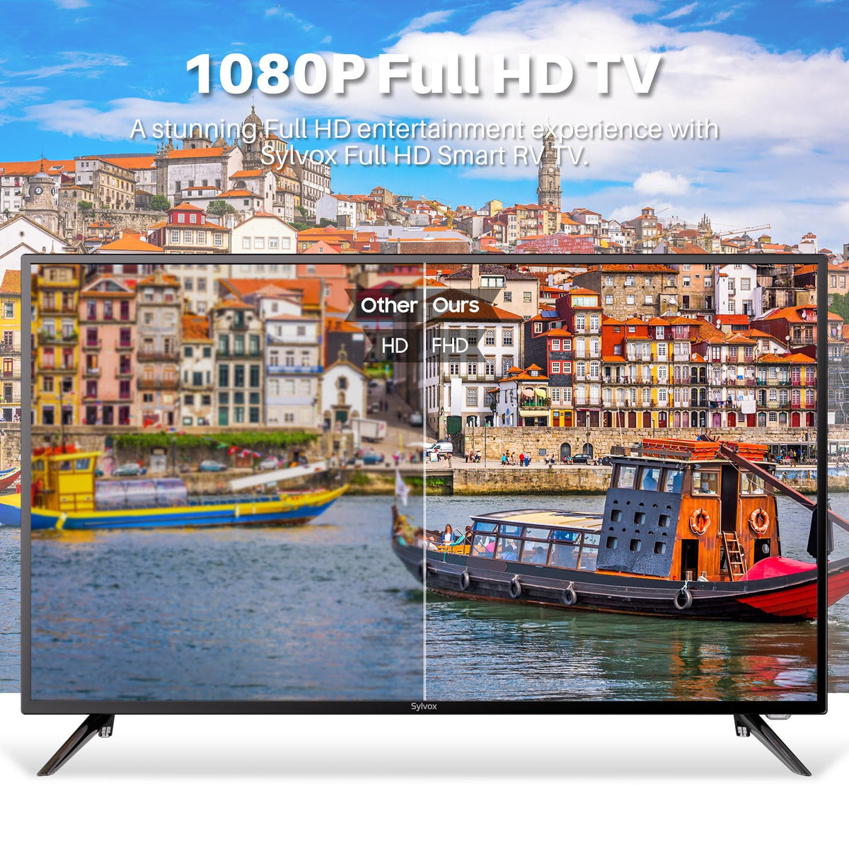 32 inch 1080P Smart Flat Screen TV X7033