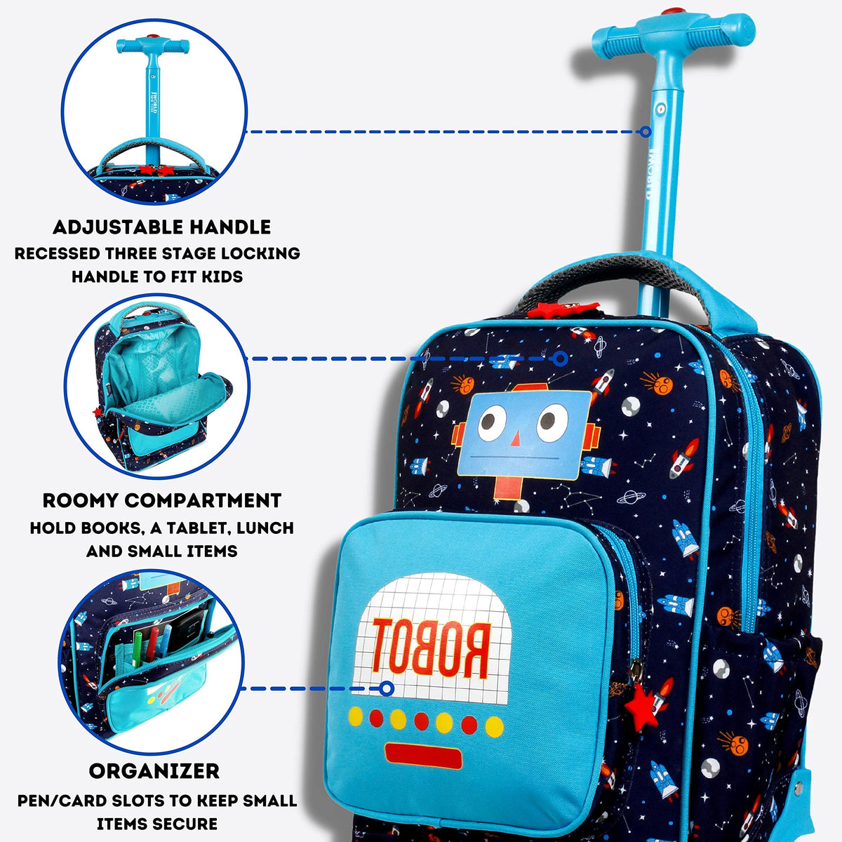 Rolling Backpack R9437