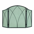 Arched 3-Panel Fireplace Screen P208