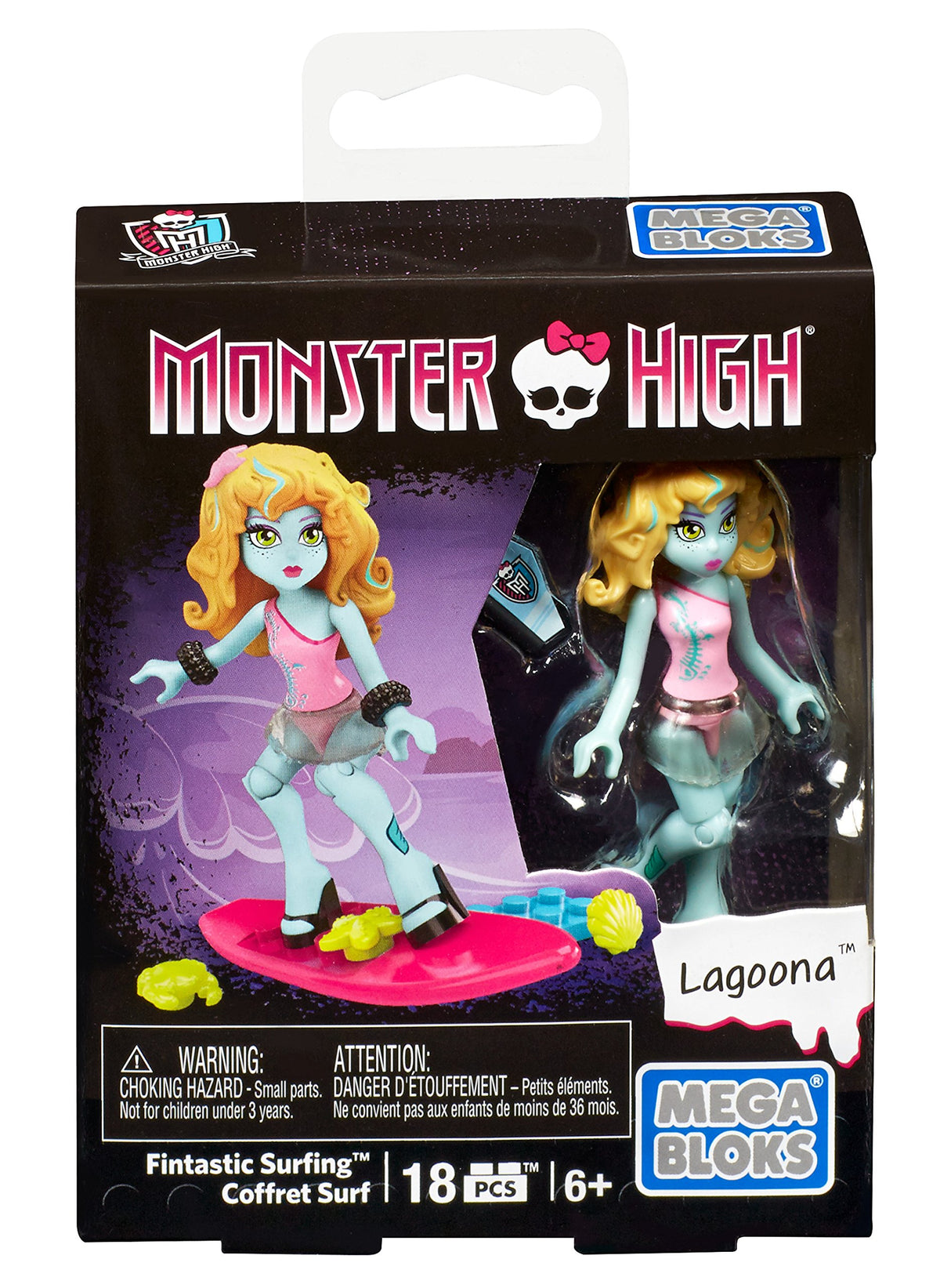 Monster High Lagoona Blue Fintastic Surfing Pack Q45968