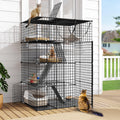 4 Tier Cat Cage Indoor Enclosure B379947