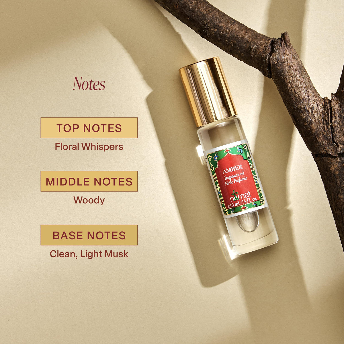 Amber Perfume Oil Roll-On 10 ml N118933